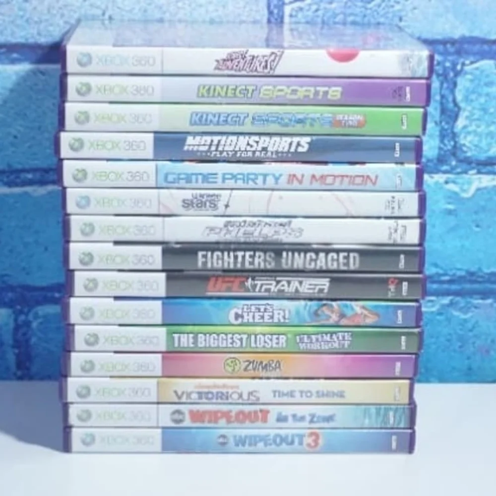 Huge Lot of 30 Microsoft Xbox 360 Kinect Videogames